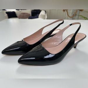 Kate Spade New York Black Patent Leather Pumps Size 7.5
